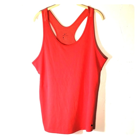 Xl coral Nike dry fit Racer back.  B36 - Picture 1 of 5